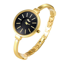 Women Ladies Bracelet Watch Dress Watches Gold Rhinestone Bangle Watch & Bracelet Set 609GB montre femme relogio feminino