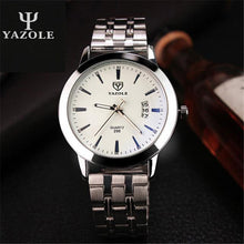 Full Steel White Black Blue Ray Dial 30m Waterproof Luminous Hands Business Dress Sport Wrist watch Watches for Men