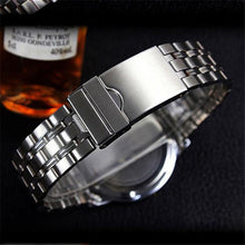 Full Steel White Black Blue Ray Dial 30m Waterproof Luminous Hands Business Dress Sport Wrist watch Watches for Men