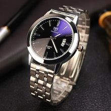 Full Steel White Black Blue Ray Dial 30m Waterproof Luminous Hands Business Dress Sport Wrist watch Watches for Men