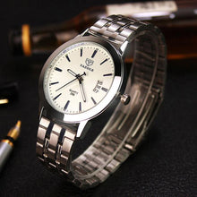 Full Steel White Black Blue Ray Dial 30m Waterproof Luminous Hands Business Dress Sport Wrist watch Watches for Men