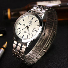 Full Steel White Black Blue Ray Dial 30m Waterproof Luminous Hands Business Dress Sport Wrist watch Watches for Men