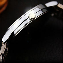 Full Steel White Black Blue Ray Dial 30m Waterproof Luminous Hands Business Dress Sport Wrist watch Watches for Men