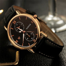 Sports Men Watch Luxury Top Brand businessClock Quartz-WristWatch Leisure Fashion Leather quartz watch Relogios