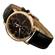 Sports Men Watch Luxury Top Brand businessClock Quartz-WristWatch Leisure Fashion Leather quartz watch Relogios