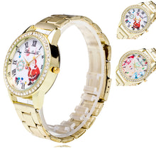 Fashion Glod Women's Watch Stainless Steel Watches Lady Girl Dress Relogio Analog Quartz Wrist Watches Clock Gift