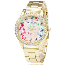 Fashion Glod Women's Watch Stainless Steel Watches Lady Girl Dress Relogio Analog Quartz Wrist Watches Clock Gift