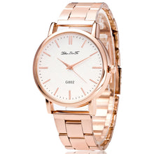 Fashion Glod Women's Watch Stainless Steel Watches Lady Girl Dress Relogio Analog Quartz Wrist Watches Clock Gift
