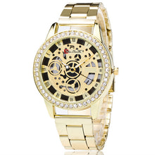 Fashion Glod Women's Watch Stainless Steel Watches Lady Girl Dress Relogio Analog Quartz Wrist Watches Clock Gift