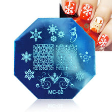 hehe Stamping Plates Cute Pattern DIY Image Stamp Stamping Plates Manicure Template Nail Art Plate