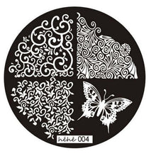 hehe Stamping Plates Cute Pattern DIY Image Stamp Stamping Plates Manicure Template Nail Art Plate